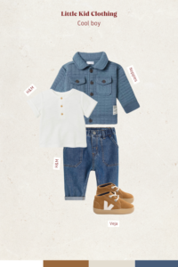 Babyoutfit - blauw - babykleding nummer 5