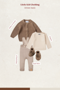 Babyoutfit - beige - babykleding nummer 1