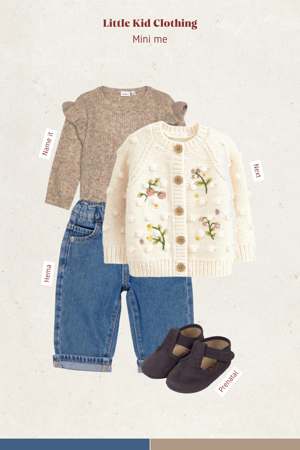 Babyoutfit - mini me - babykleding