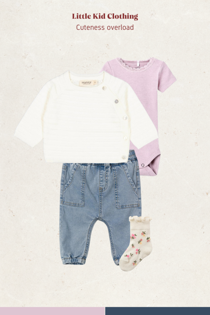 Outfit 1 voor een meisje van 0 - 3 maand